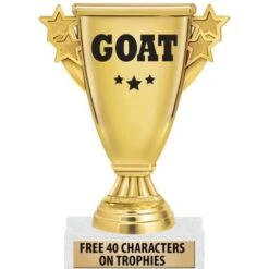 5 3/4" GOAT Cup Trophy