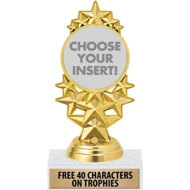 Star Stream Insert Trophy 1 Star Stream Insert Trophy