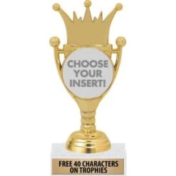 Crown Cup Insert Trophy