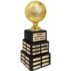 24 1/2" Regulation Size Basketball Perpetual Trophy