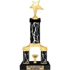 2 Tier Figure Pedestal Trophies