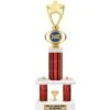 2 Tier Oval Insert Trophies