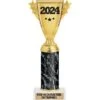 Black Marble Classic Column Trophies