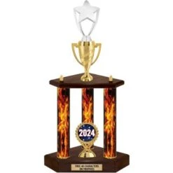 3 Poster Riser Trophies