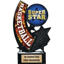 6 1/4" Onyx Icicle Insert Trophy