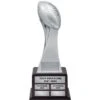 17 3/4" Football Touchdown Perpetual Trophy