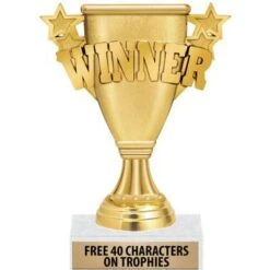 5 3/4" Winner Cup Trophy