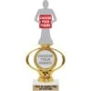 Oval Flame Insert Riser Trophies