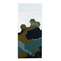 Rectangle Hex Puzzle Modern Mixed Material Award